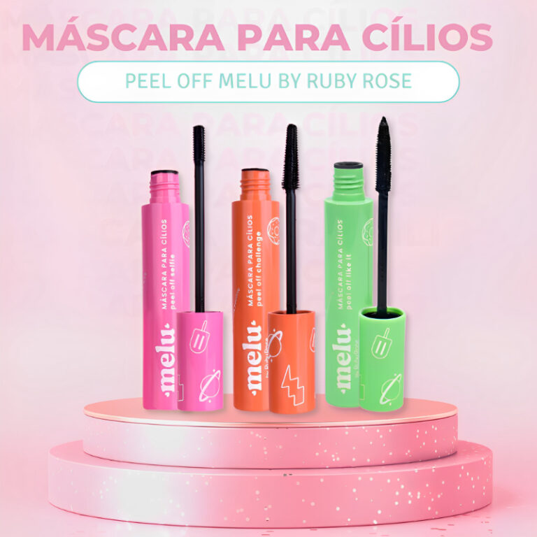 Máscara Para Cílios Rímel Peel Off Melu By Ruby