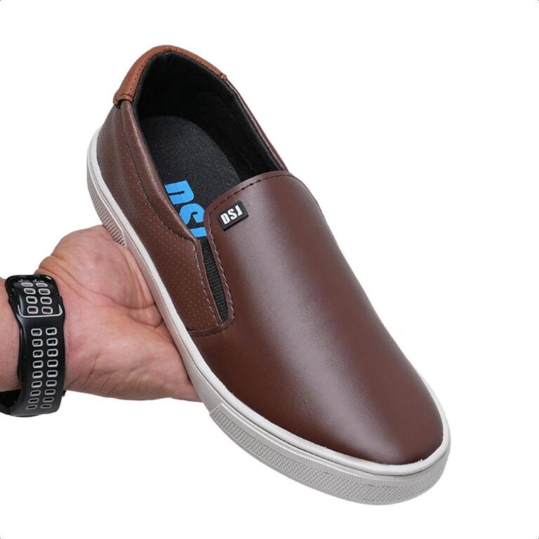 Sapatênis Slip On Masculino Confortavel Macio Est