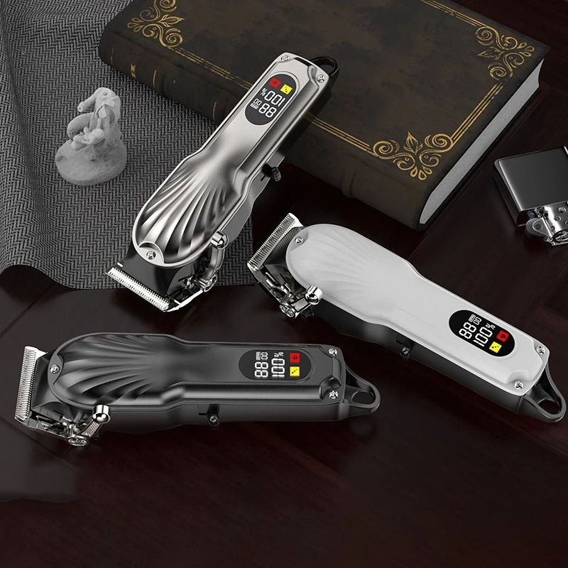 Máquina De Cortar Cabelo e Barba Profissional Portátil Recarregável