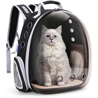 Mochila Pet Cães E Gatos Visão Panorâmica Em Ac