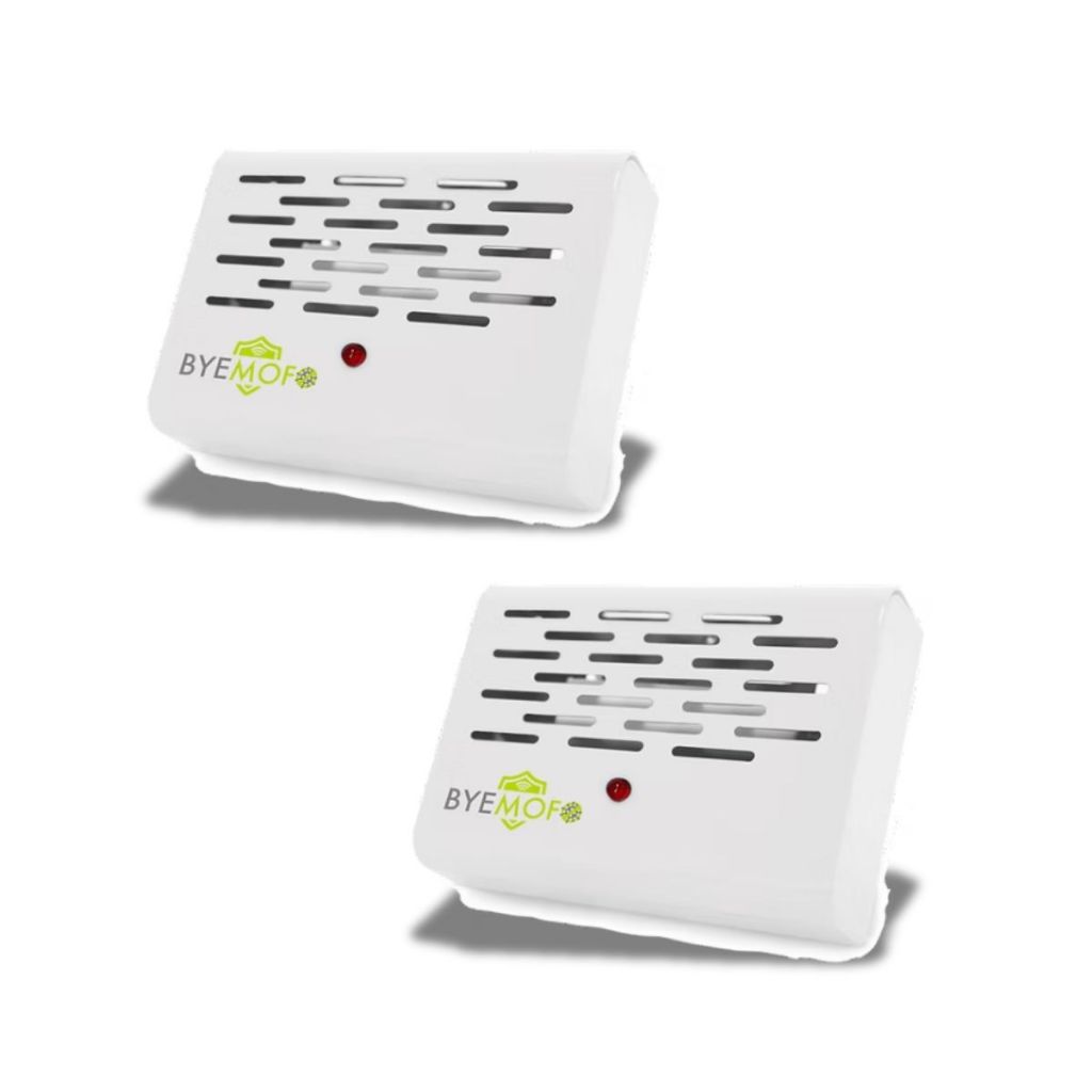 Kit 2 Desumidificador Elétrico Antimofo de ar Elimina Ácaros Fungos Bolor