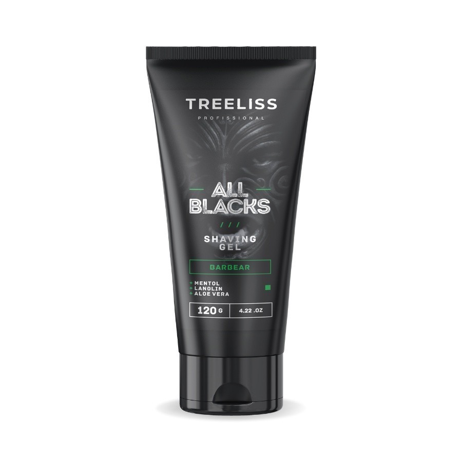 Gel De Barbear Barbearia All Blacks 120ml Tree Liss