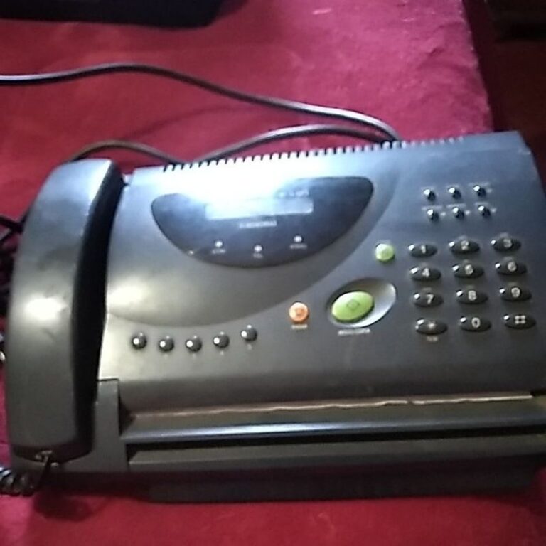 aparelho fax tce f110 no estado