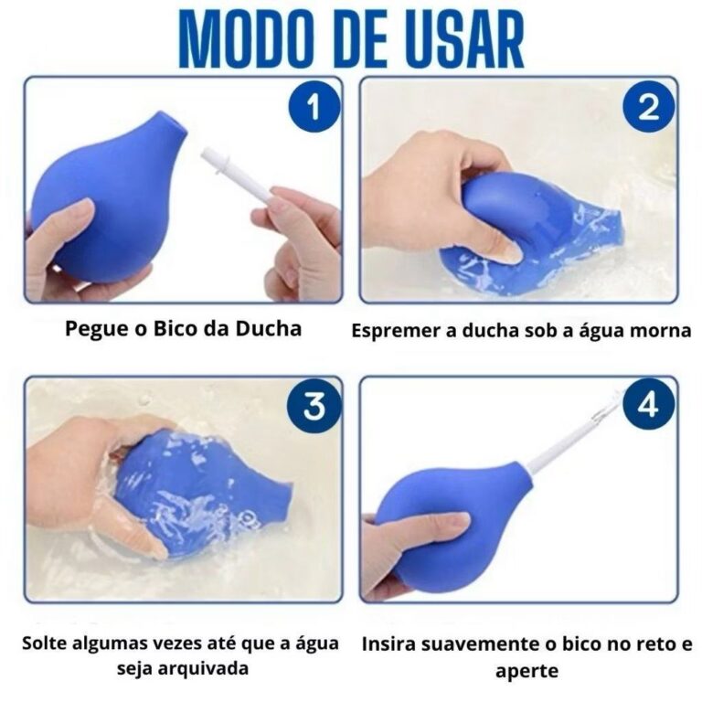 Ducha Intima Unussex 160ml Portátil Chuca Anal e 