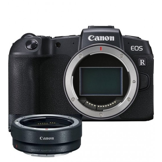 Câmera Canon EOS RP Mirrorless (Corpo) + Adaptado