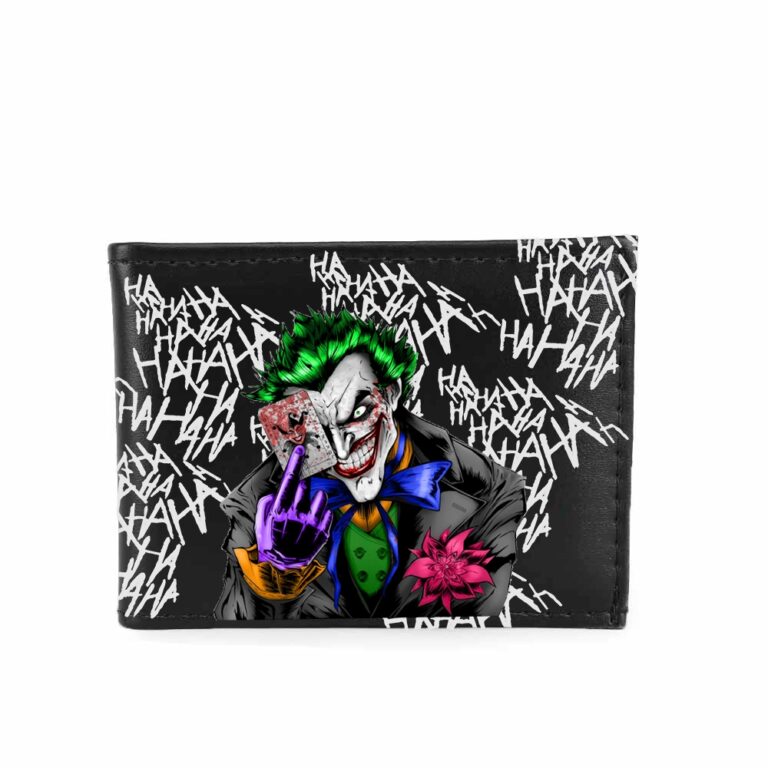 Carteira Porta Cartão Do Coringa Adulto e Infanti