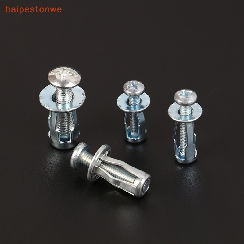 [baipestonwe] 10 Conjuntos M4/M5/M6 Porcas De Macaco Metal Para Carro Com Parafuso Pele De Ferro De