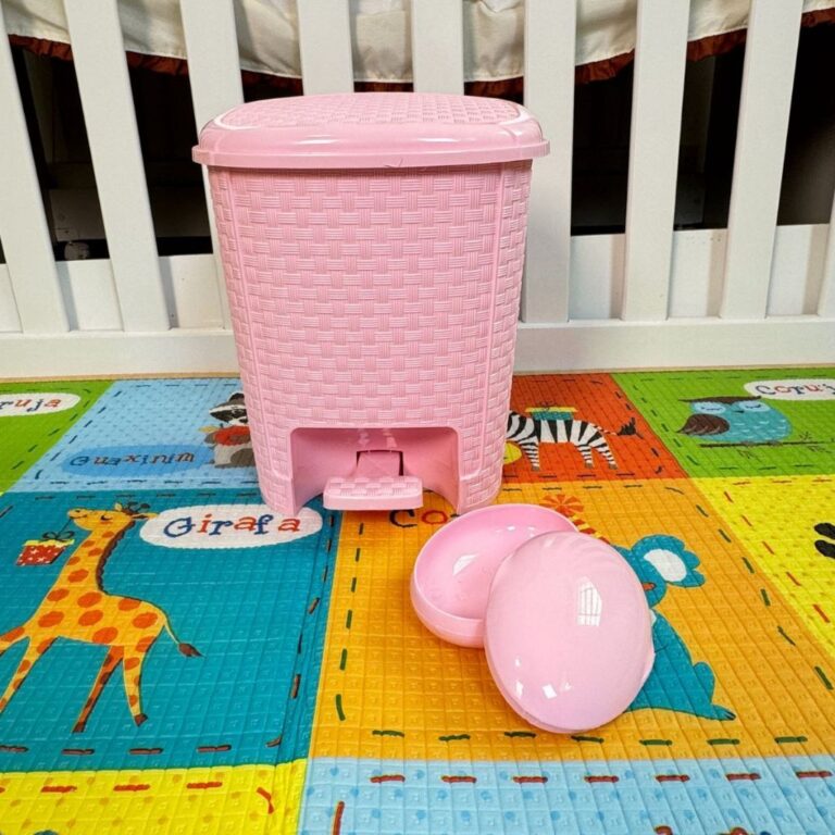 Lixeira Infantil com Saboneteira Oval  Diversos Ta