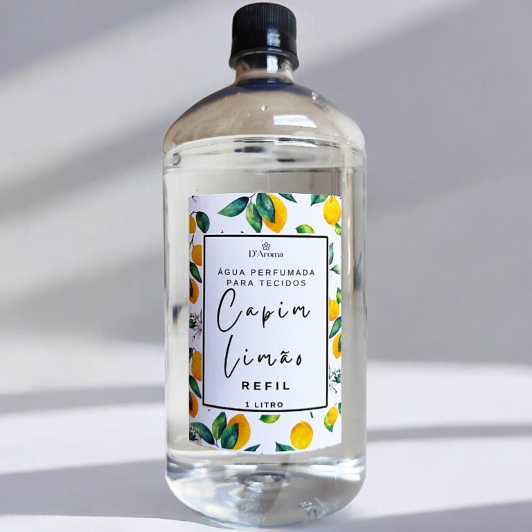 Refil 1 litro Água perfumada para ambiente e len�