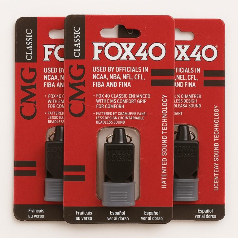 Apito  Profissional Fox 40 Classic com cordão Ár