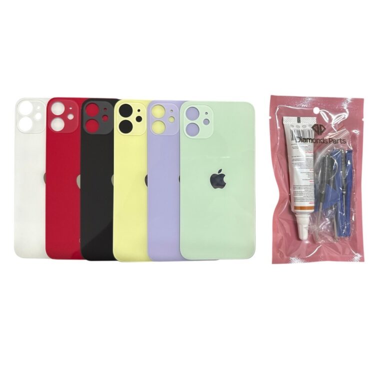 Tampa Vidro Traseira Para iPhone 11 COM  FURO MAIO