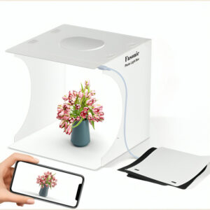 Fotos de Produtos Perfeitas em Segundos com Mini Estúdio LED