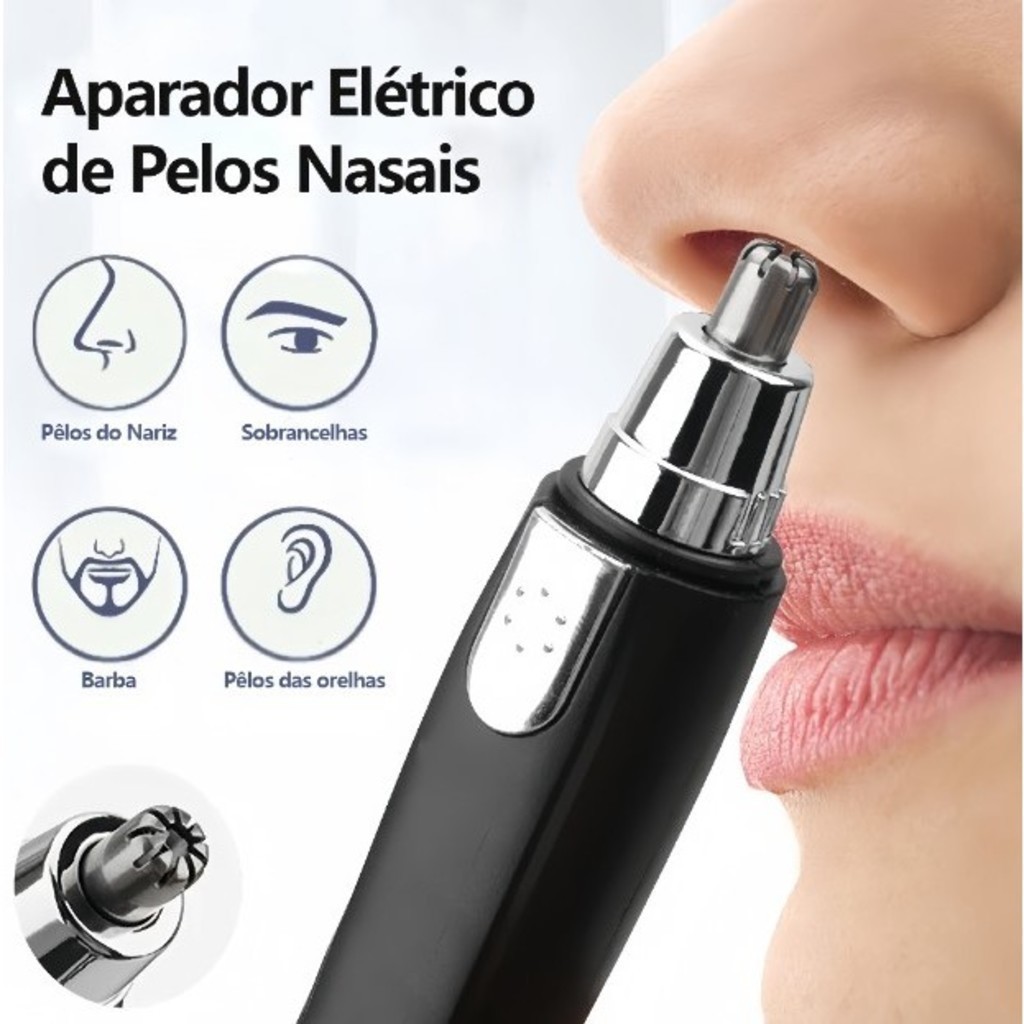 1/2/3 unidades Máquina de Cortar Pelos Cortador Aparador de Cabelos do Nariz e Ouvido Nose Ear Hair