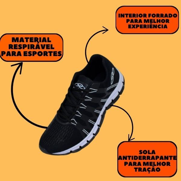 Tenis Feminino de Academia Masculino Corrida Confo