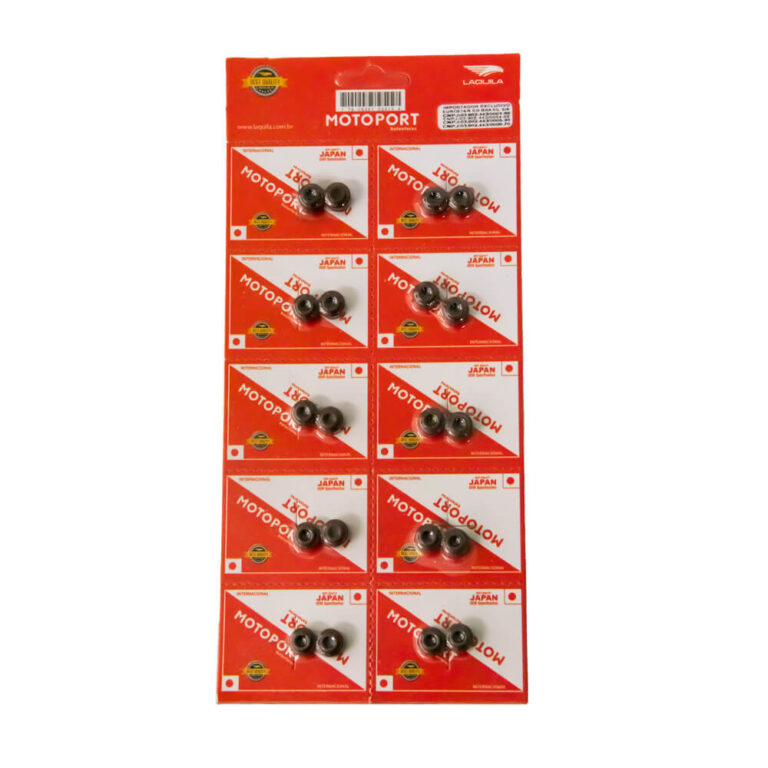 Retentor Valvula Par Motoport Cg 150 Marrom