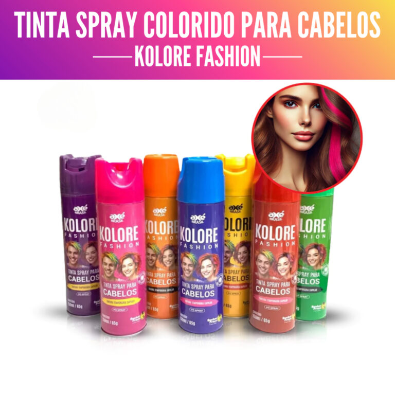 Tinta Spray Para Cabelos Temporária Colorida 150m
