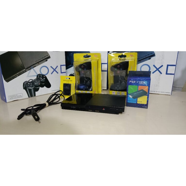 PS2  Playstation 2 Slim 2 Controle 50 Games