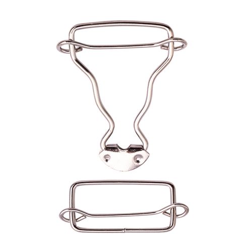 Fivela para Jardineira 4 cm Niquel – 10 Unid