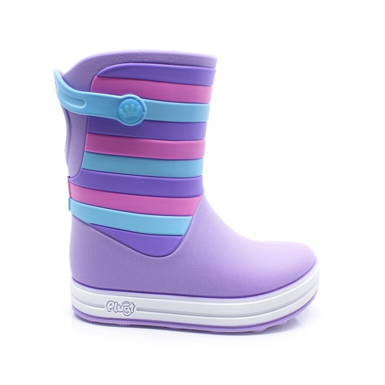 Bota Galocha Infantil Listrada Divertida Plugt Men