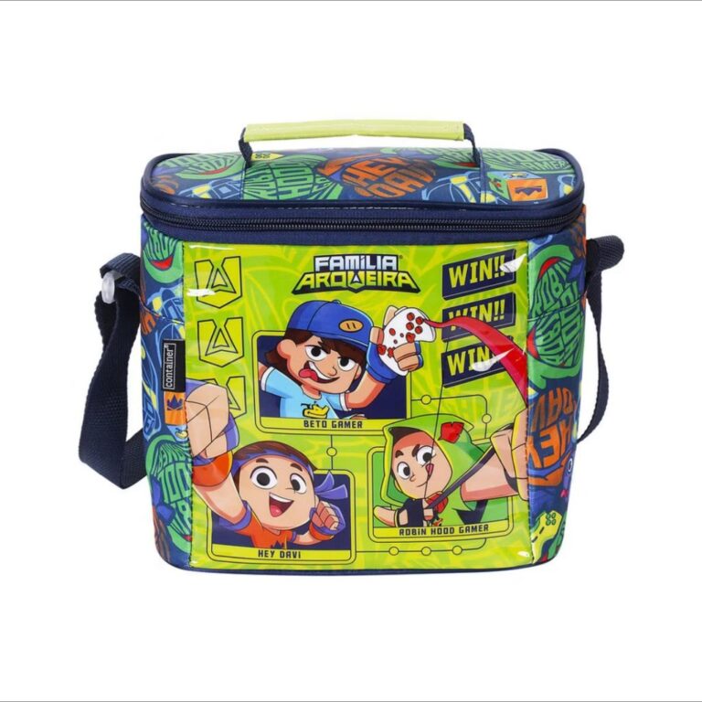 Lancheira Escolar Bolsa Térmica Infantil – 