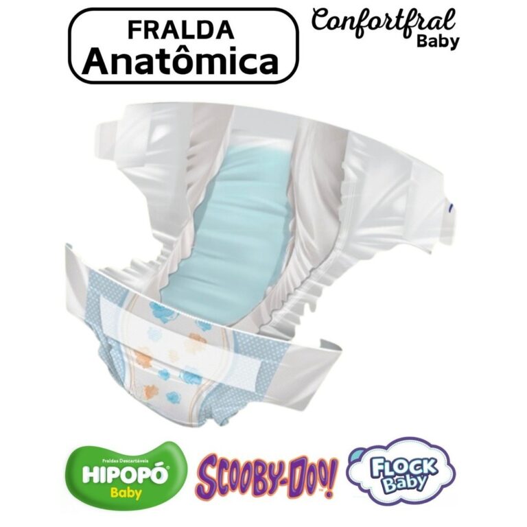 FRALDA INFANTIL CONFORTFRAL BABY 2 LINHA