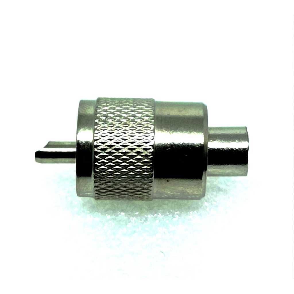 02 PÇS * Conector UHF Macho – Px , Py , Monocanal E Etc