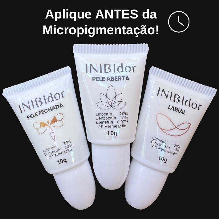 Creme Pré Micropigmentação Aberta Fechada Labia