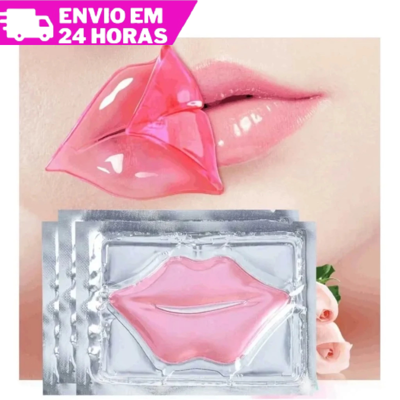 Máscaras Hidratante Labial Boca com Colágeno Nutrição Brilho Lábios