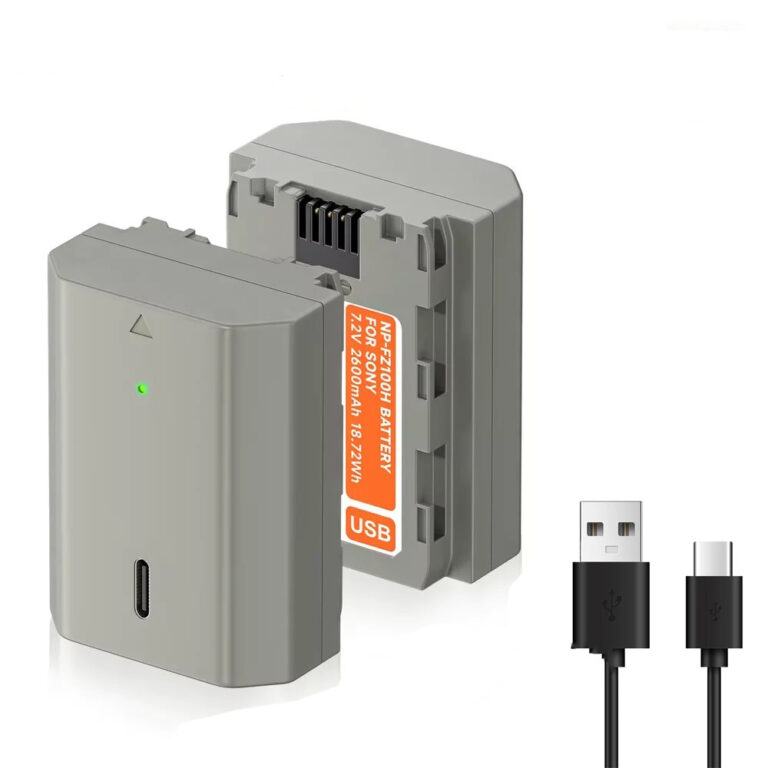 Bateria NP-FZ100 Recarregável USB-C Para Sony