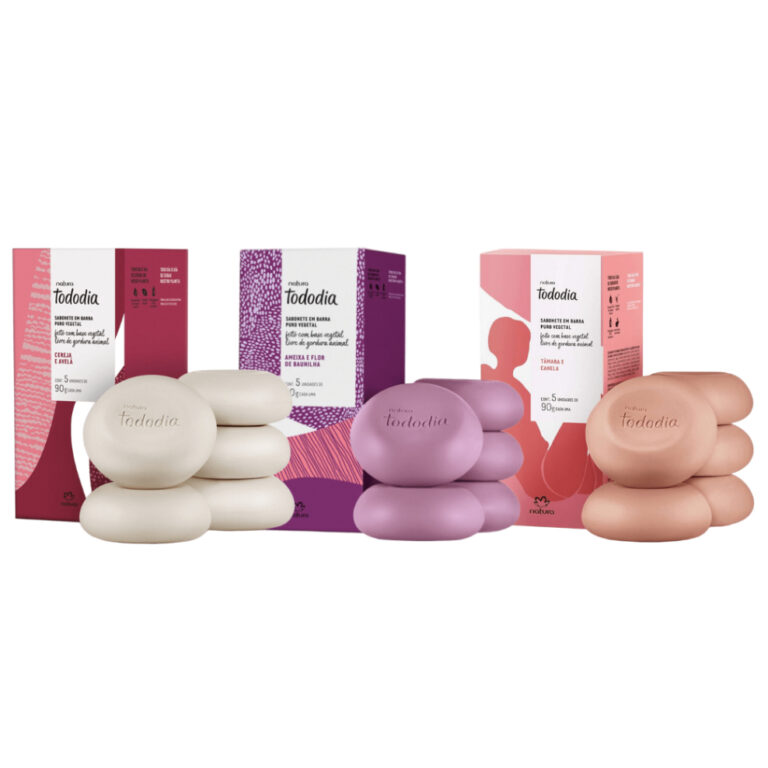 Sabonete em Barra Natura Tododia Ameixa e Flor Cer