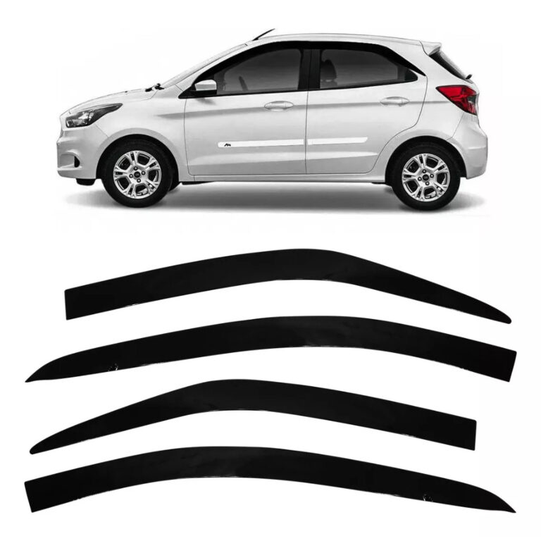 CALHA DE CHUVA DEFLETOR NOVO FORD KA KA+ 4P 2016 2