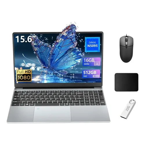 Notebook Gamer 15,6 Polegadas Intel N5095 (2025) &