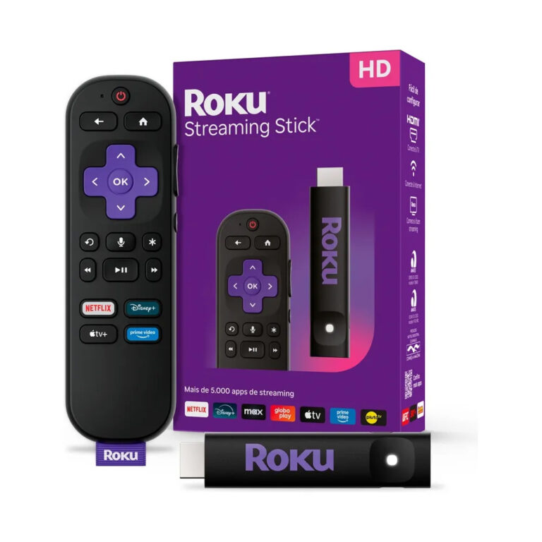 Roku Streaming Stick 3840BR HD Bluetooth Wi-fi Dua