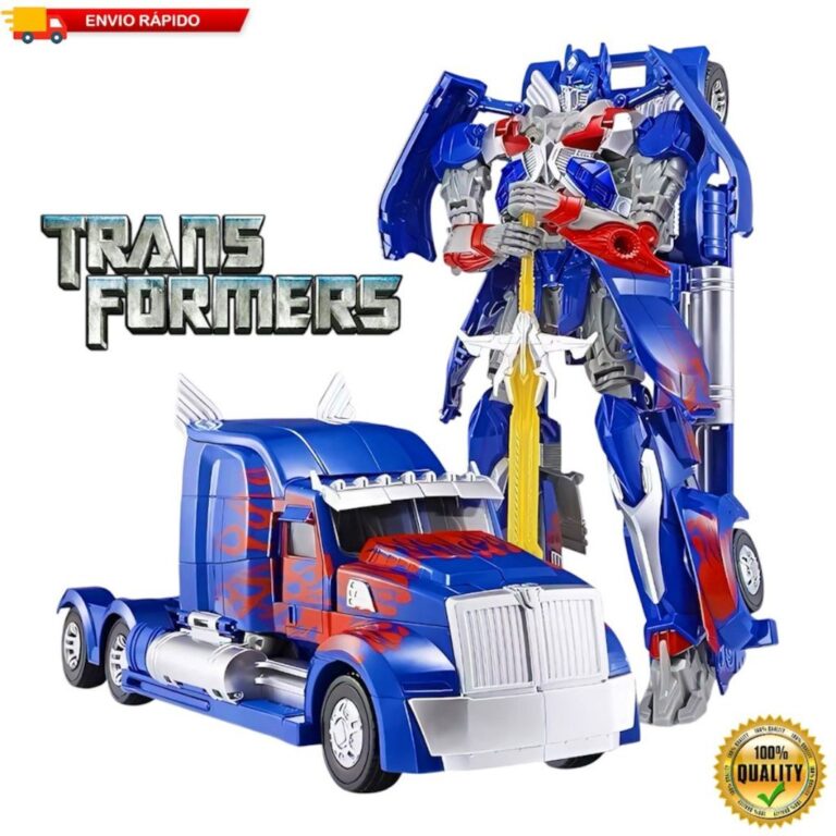 Robô Caminhão Transformers Optimus Prime Bate e 