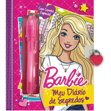 Livro Meu Diário De Segredos Diário Mágico Barb