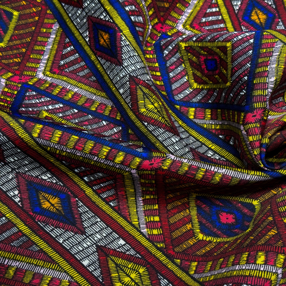 Tecido Oxford Africano Estampado 2025  Alta Qualidade, Colorido e Durável