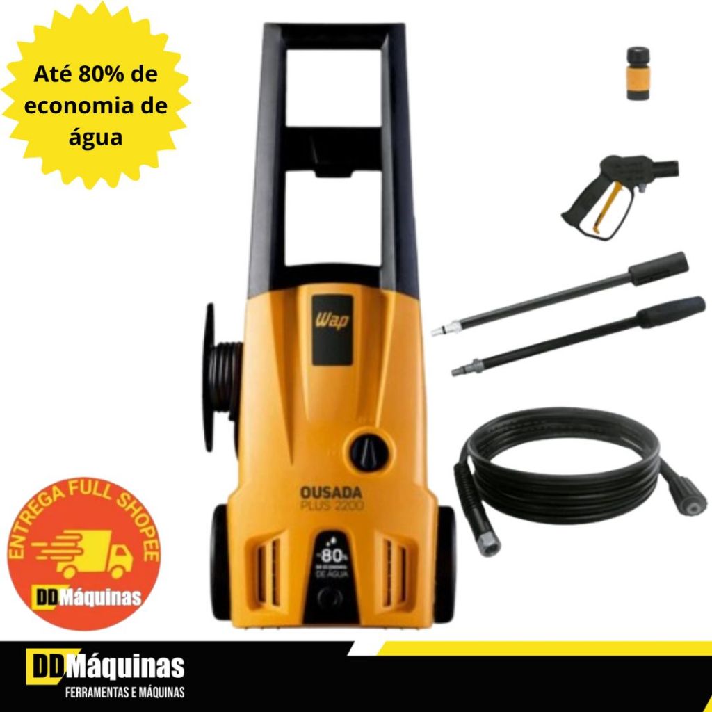 Lavadora de Alta Pressão Ousada Plus 2200 1750PSI 1500W 110V – WAP