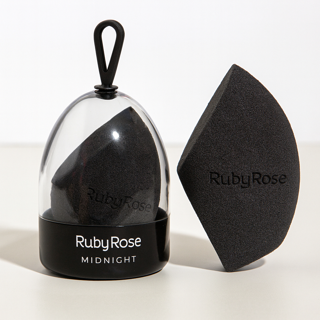 Esponja Chanfrada Para Base MIDNIGHT – RUBY ROSE