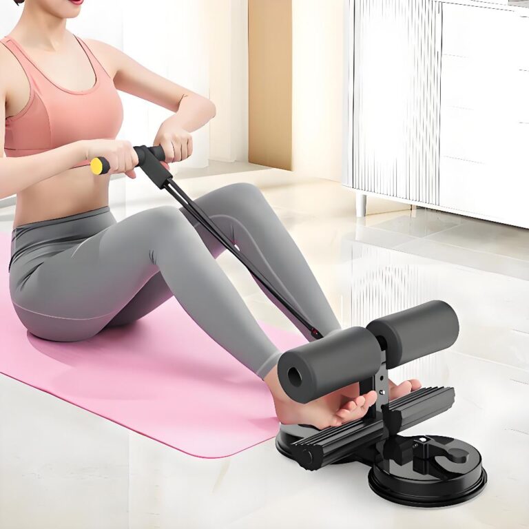 Equipamento auxiliar de abdominais fitness unissex