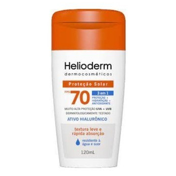 Protetor Solar Helioderm Corporal 3 em 1 FPS70 120