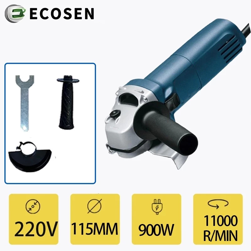 Esmerilhadeira e Lixadeira Angular 900w 115mm 4.1/2 11000rpm 60HZ