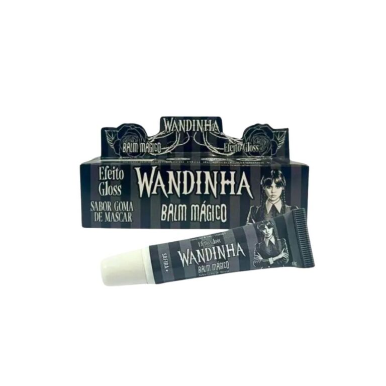 Wandinha Balm Mágico Efeito Gloss Sabor Goma de M