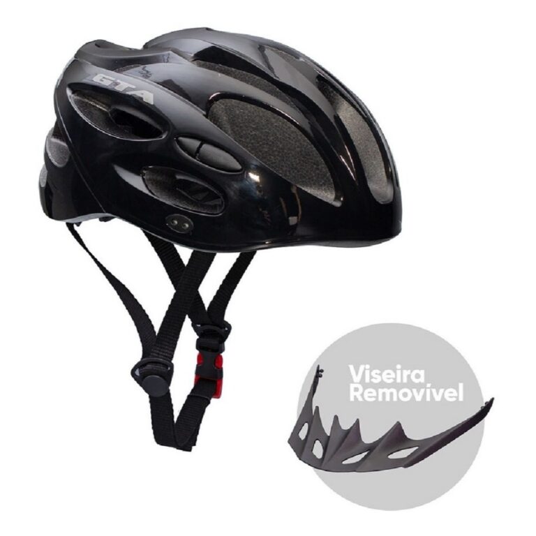 Capacete GTA Start inmold Ciclismo c/ Sinalizador 