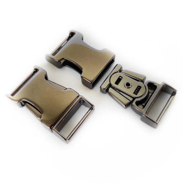 Fecho Fivela de Metal para Coleira Cachorro Pulsei