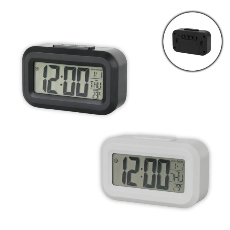 Despertador Digital de Mesa com Calendário Temper