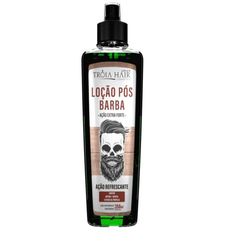 Loção Pós-Barba Extra Forte 350ml com Spray apl