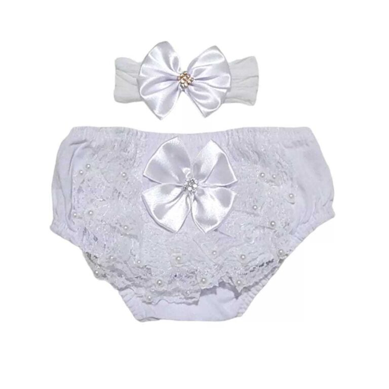 Conjunto Calcinha Bunda Rica com Faixa de Cabelo L