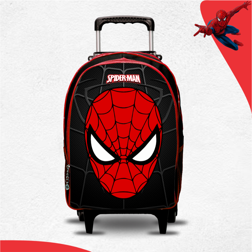Mochila escolar infantil rodinha menino – Menina-  Reforçada