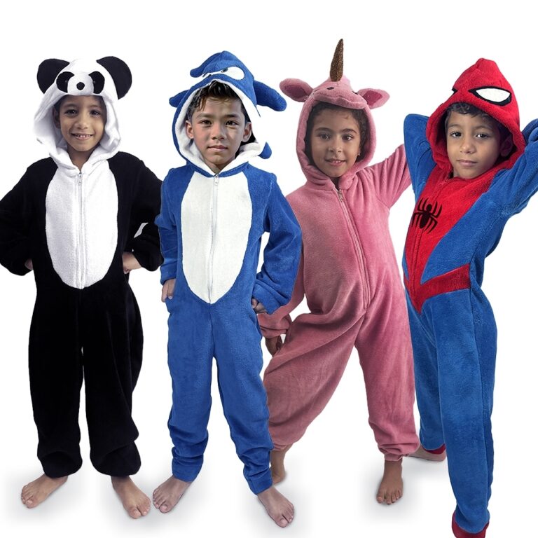 Pijama Kigurumi Infantil Personagens Fantasia