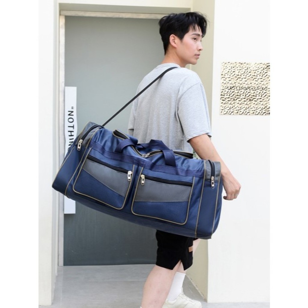 Bolsa de Viagem Grande Capacidade | Dobrável para Negócios, Avião e Curtas – Ombro Casual e Multiuso